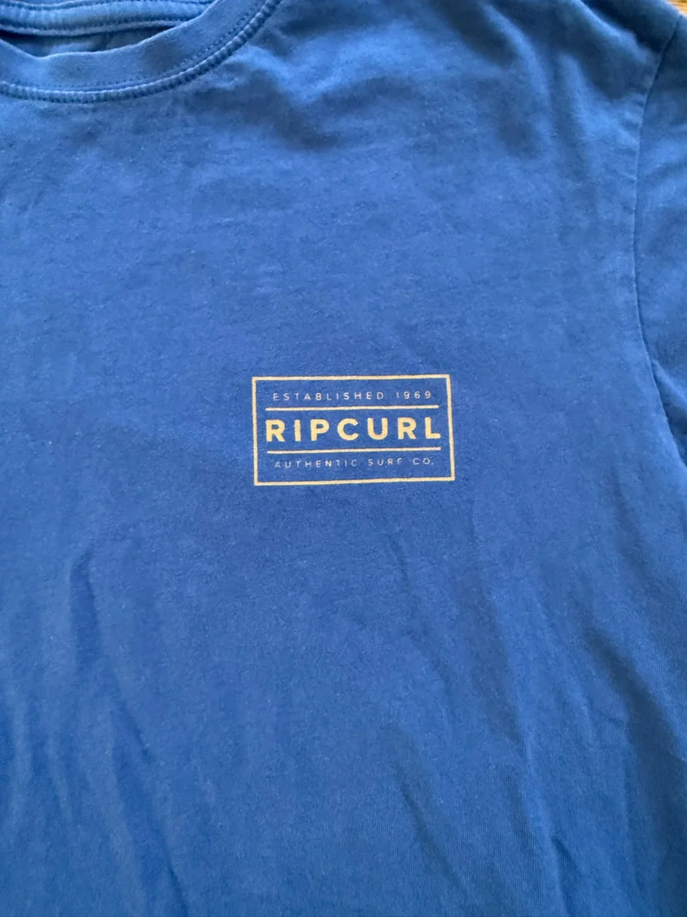 Men’s Rip Curl Royal Blue Short Sleeve Logo Tee